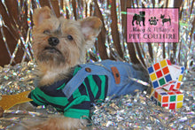 90's Inspired Jumper with Striped Shirt Pet Clothes Shirt Dog Cat Clothes