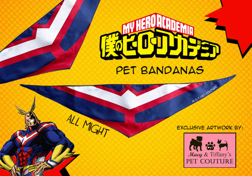 My Hero Academia All Might Pet Bandana