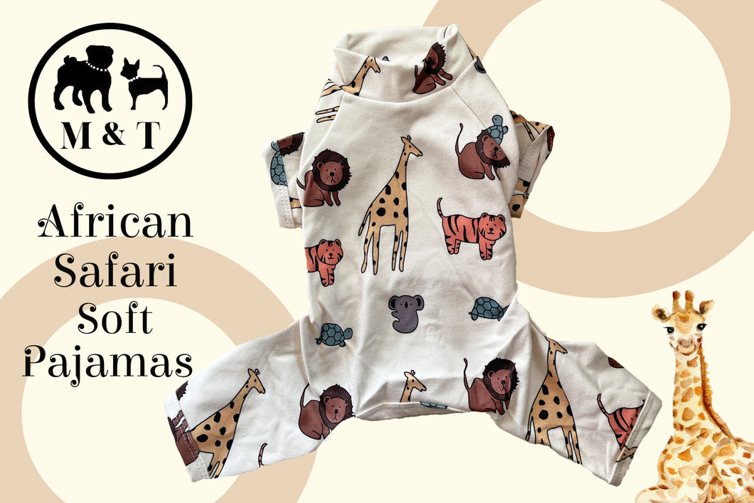 African Safari Soft Pajamas