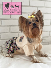 Chanel Inspired Tweed Pet Dress