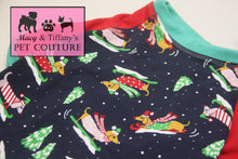 Christmas Dachshund Dog Baseball Pet Shirt