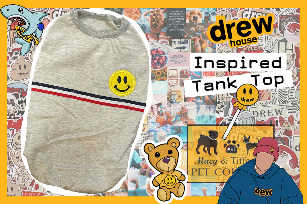 Drew House Inspired Pet Tank Top Shirt