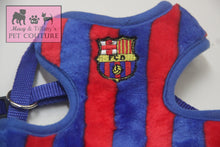 FC Barcelona Football Pet Harness with Leash Set