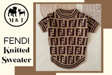 Fendi Inspired Knitted Sweater