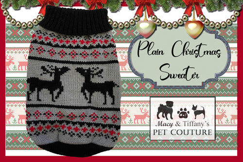 Plain Christmas Sweater