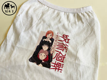 Jujutsu Kaisen Yuji Megumi Nobara Anime Cotton Shirt