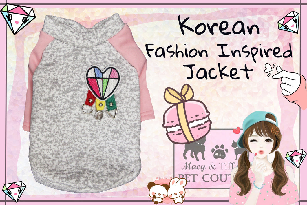 Korean Fashion Inspired Pet Jacket