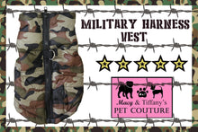 Military Pet Harness Vest