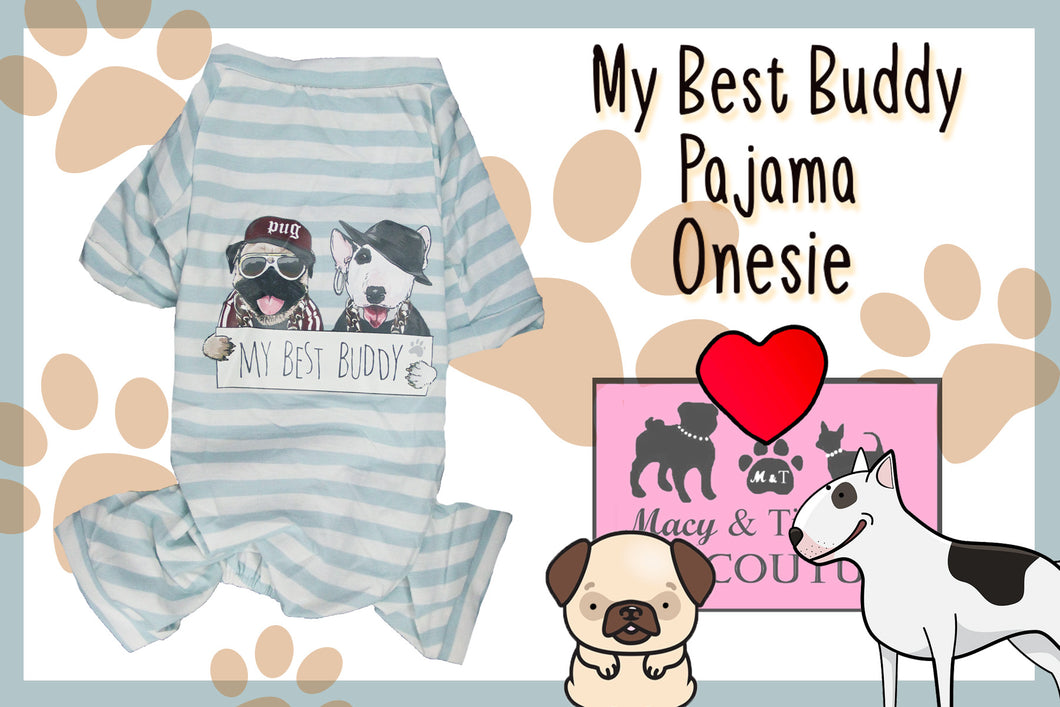 My Best Buddy Pajama Onesie