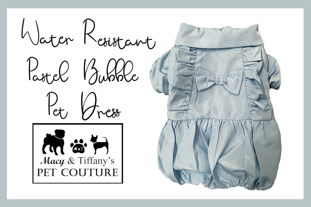 Water Resistant Pastel Bubble Dress