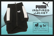 Puma Inspired Pet Jacket (Black)