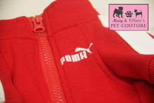 Puma Inspired Pet Jacket (Red)