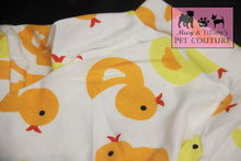 Rubber Ducky Baby Pet Pajama Onesie