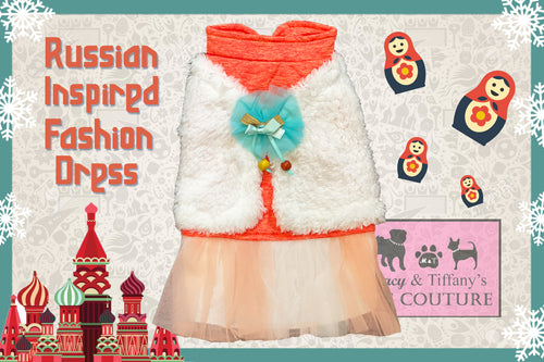 Russian Inspired Fashion Pet Dress
