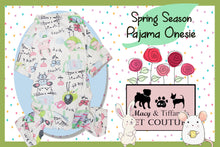 Spring Season Pet Pajama Onesie